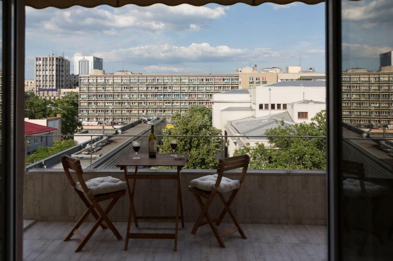 Central Luxury Flat With Terrace - Adela Accommodation - Ideal For Long Stays Bukurešť Exteriér fotografie