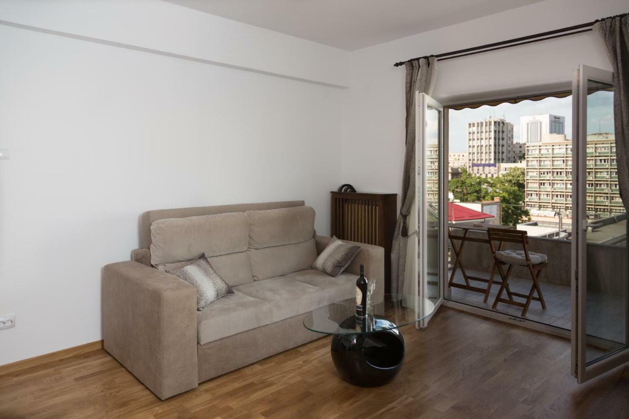 Central Luxury Flat With Terrace - Adela Accommodation - Ideal For Long Stays Bukurešť Exteriér fotografie